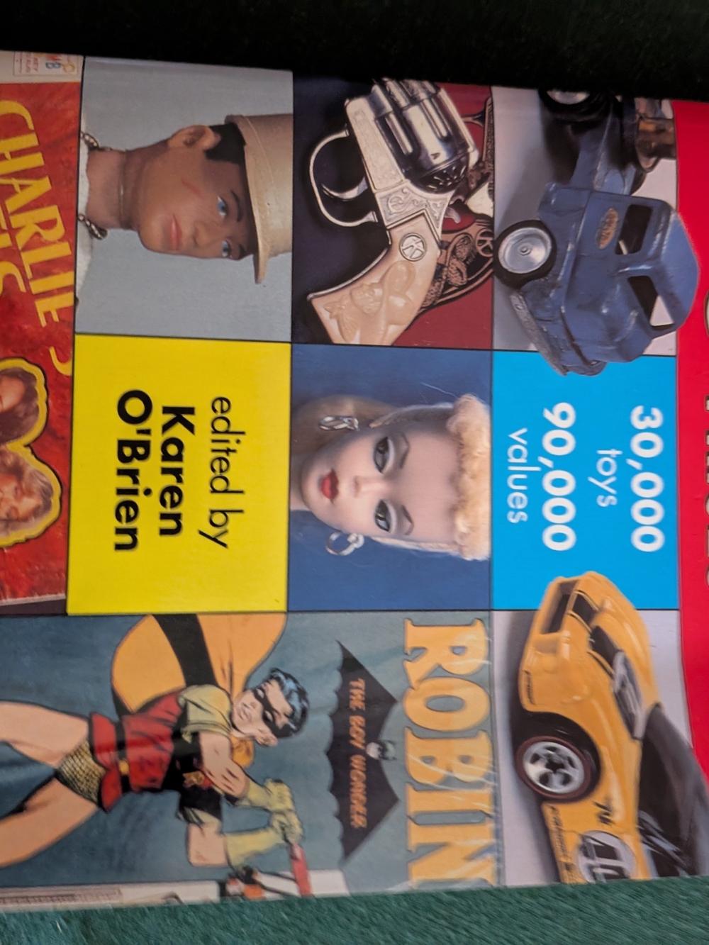 Toy Catalo Book - Multi-Color Cover Featuring Blue and Yellow Accents